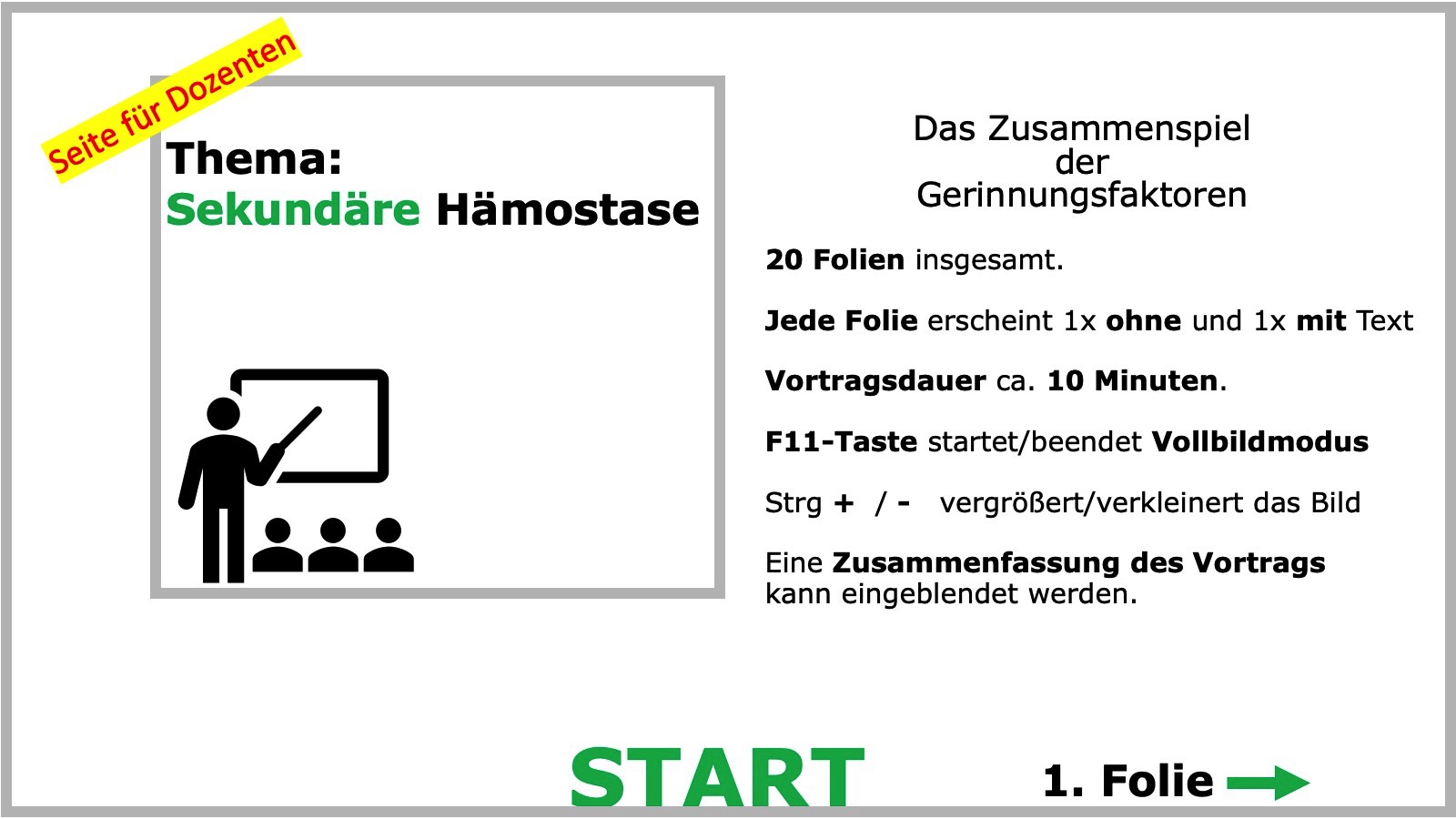 Sekundäre Hämostase